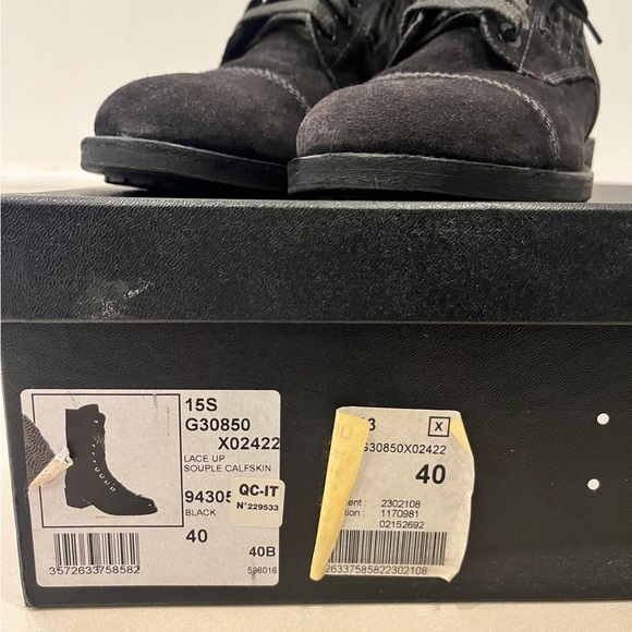 CHANEL Black Combat & Moto Boots - Picture 11 of 11